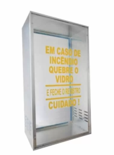 Caixa de Controle e Manobra para Gás — Alumínio