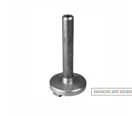 Esguicho Jato Sólido 1.1/2" 13mm — Alumínio