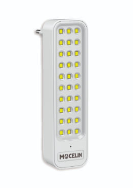 Luminária de Emergência 30 LEDs — Plug